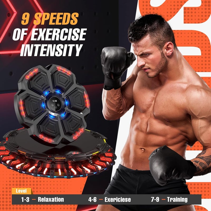BirdSuite 2026 Professional - Grade Music Boxing Machine: 9 Intelligent Training Modes, Ultra - Stable Bluetooth Connectivity, and Two Ergonomic Fist Gloves for an Immersive Fitness Experience - Image 4